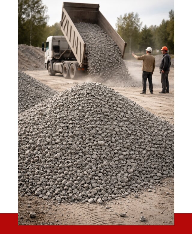 Гранитный щебень фракция 0-5 в Коркине от 3010 руб ПРОНЕРУДКрк