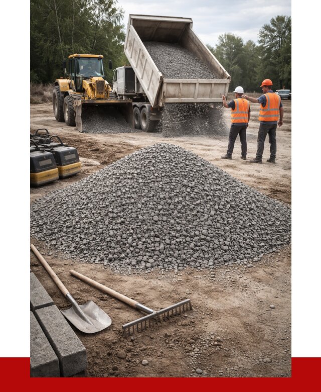 Гравийный щебень купить в Коркине от 2284 р. ПРОНЕРУДКрк