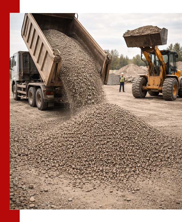 Гравийный щебень фракция 3–10 с доставкой в Коркине