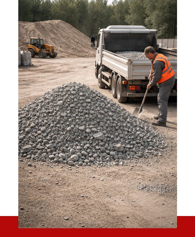 Гравийный щебень фракция 5-10 в Коркине от 2284 р. | ПРОНЕРУДКрк