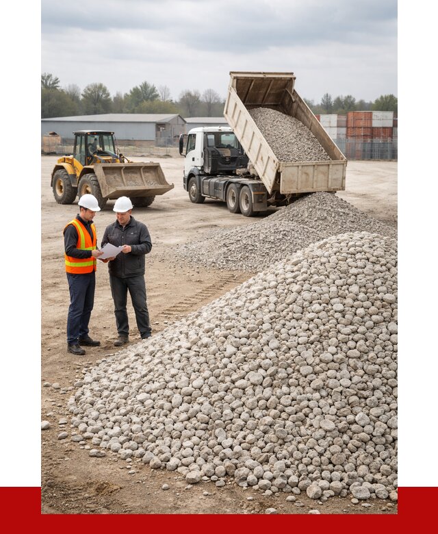 Известняковый щебень в Коркине от 1453 р. доставка | ПРОНЕРУДКрк