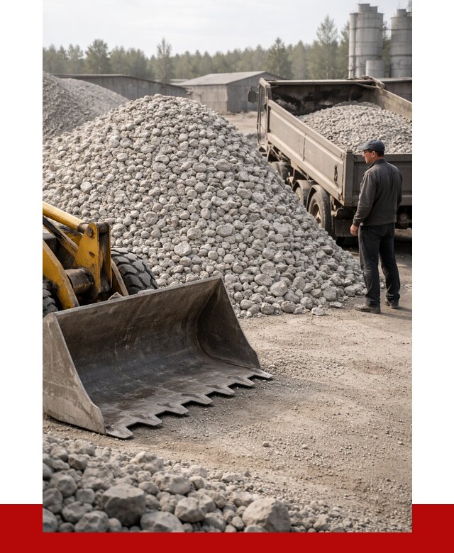 Известняковый щебень фракция 40-70 в Коркине от 4360 р. | ПРОНЕРУДКрк