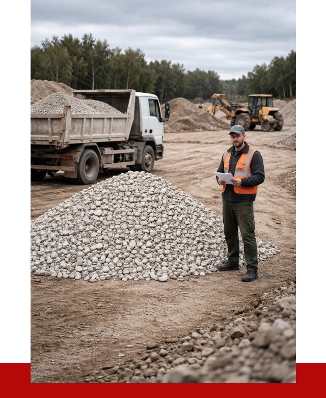 Доломитовый щебень в Коркине купить от 2284 р., ПРОНЕРУДКрк