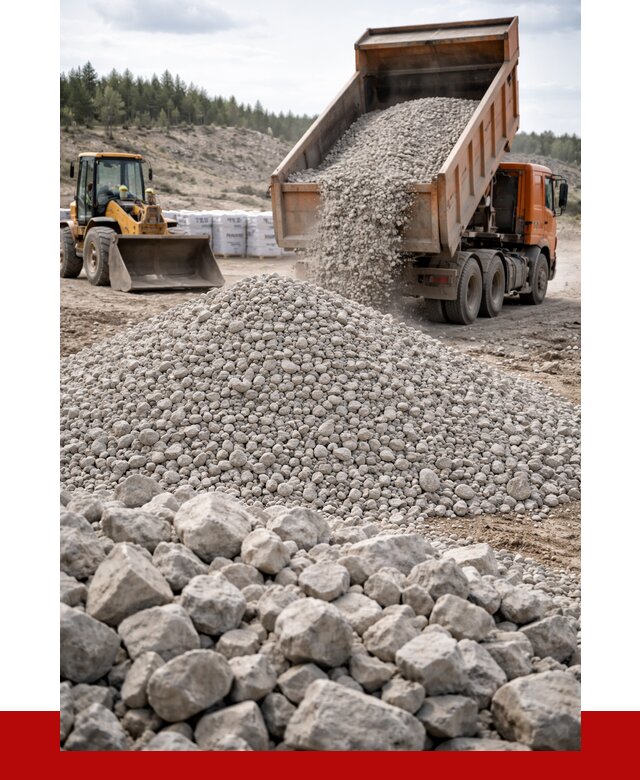 Доломитовый щебень фр. 20-40 в Коркине от 4360 р. | ПРОНЕРУДКрк