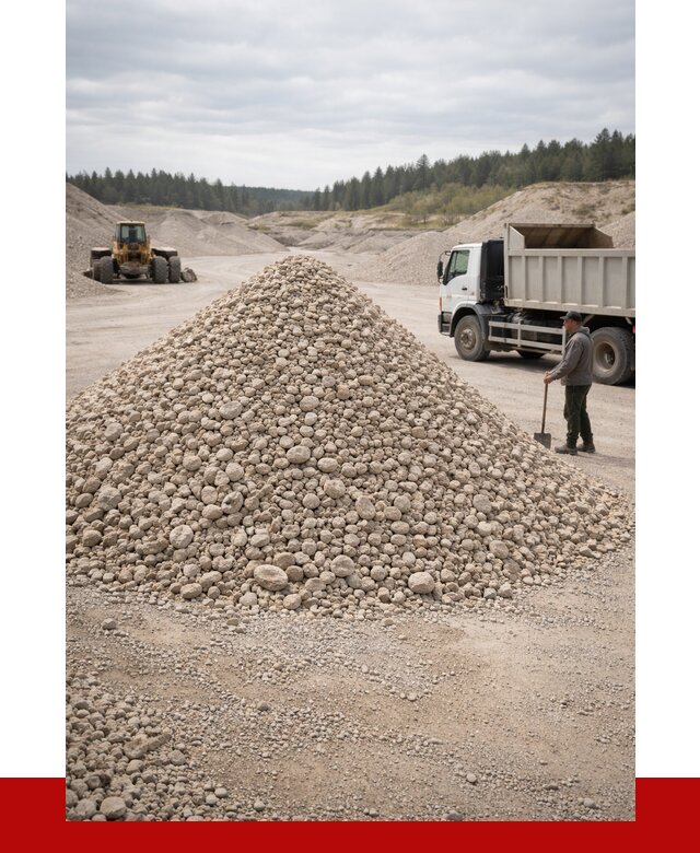 Доломитовый щебень фракция 40-70 в Коркине от 2907 | ПРОНЕРУДКрк