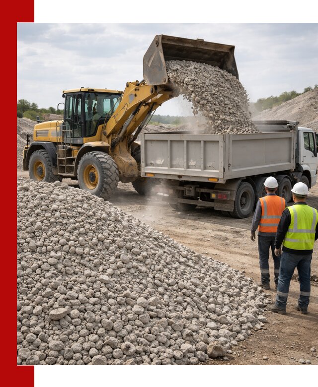 Доломитовый щебень фракция 40–71 доставка и продажа в Коркине