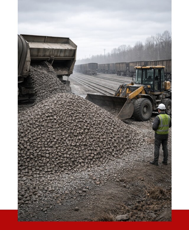 Купить железнодорожный щебень в Коркине от 2907 р. | ПРОНЕРУДКрк
