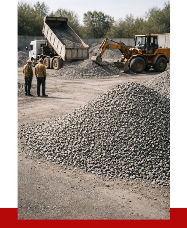 Вторичный щебень фр. 5-20 в Коркине от 1661 р. - ПРОНЕРУДКрк