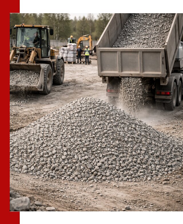 Вторичный щебень фракции 5-20 в Коркине — доставка и продажа крупнотоннажно