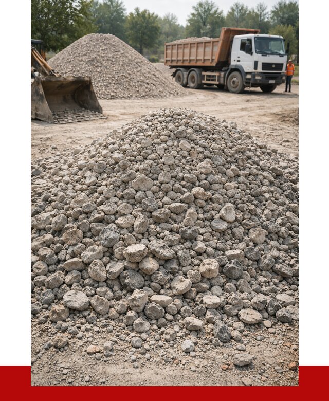 Вторичный щебень фракция 20-40 в Коркине от 2284 р ПРОНЕРУДКрк