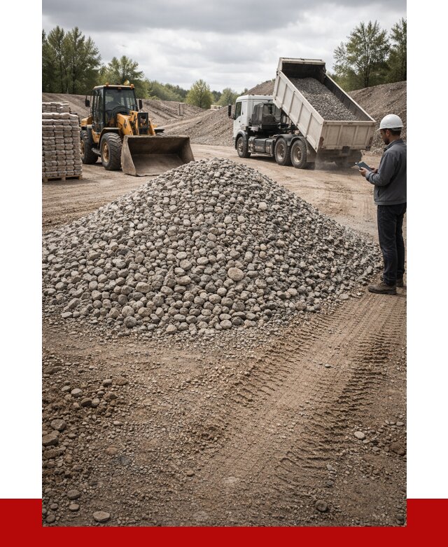 Купить бетонный щебень в Коркине, от 3322 р. ПРОНЕРУДКрк
