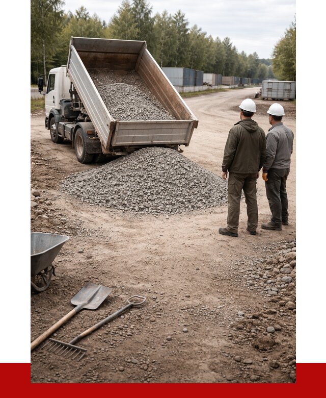 Бетонный щебень фракция 5-20 в Коркине от 3322 р., ПРОНЕРУДКрк