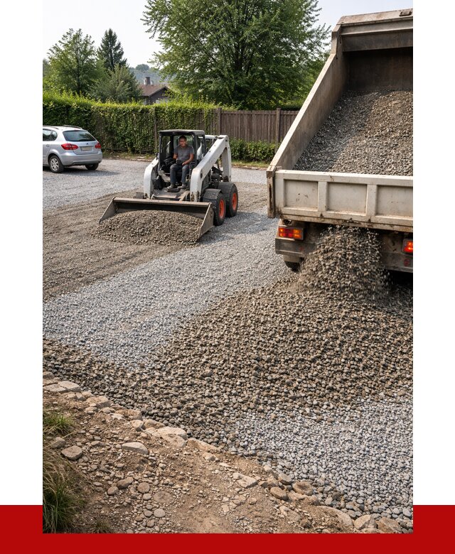 Щебень для парковки в Коркине с доставкой от 1246 р.| ПРОНЕРУДКрк