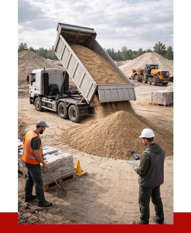 Карьерный песок с доставкой в Коркине от 3737 р. ПРОНЕРУДКрк