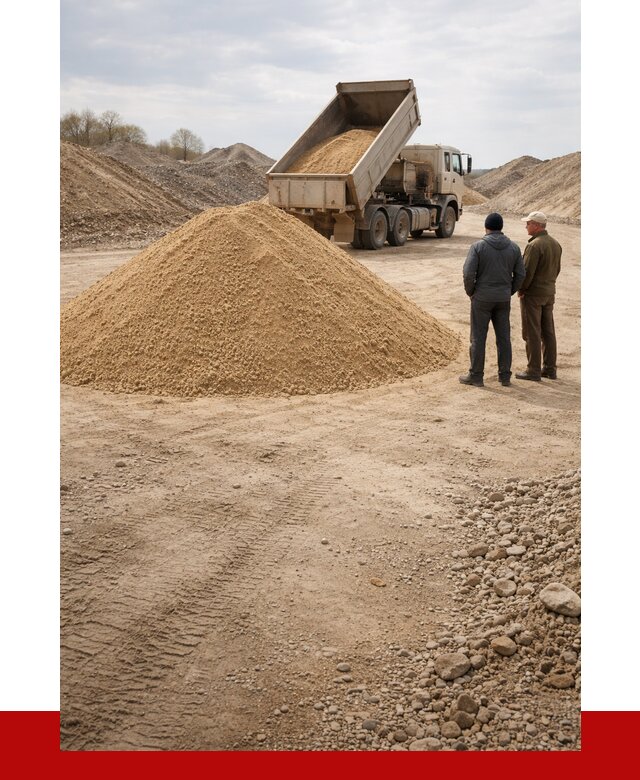 Карьерный песок крупнозернистый в Коркине от 8824 р | ПРОНЕРУДКрк