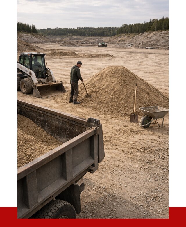 Карьерный песок среднезернистый в Коркине, от 2284 р. ПРОНЕРУДКрк