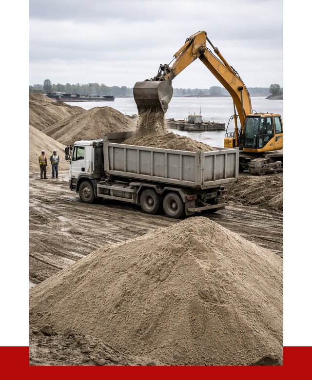 Купить речной песок навалом в Коркине от 1869 р., ПРОНЕРУДКрк