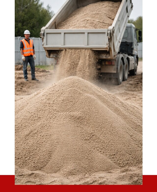 Купить сеяный песок с доставкой в Коркине от 2284 р ПРОНЕРУДКрк