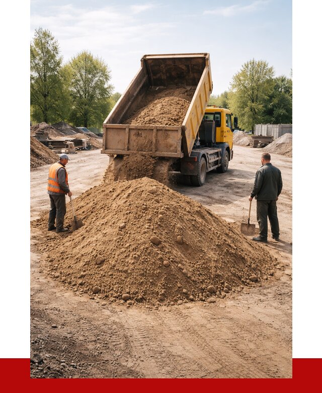 Пескогрунт в Коркине от 4360 р. с доставкой от ПРОНЕРУДКрк