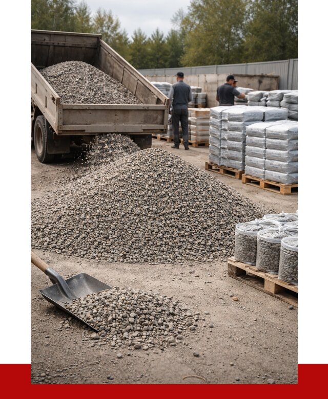Гравий фракция 5-20 в Коркине купить от 2388 р. ПРОНЕРУДКрк