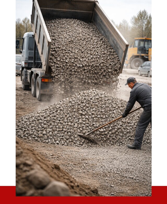 Гравий фракция 20-40 в Коркине от 2595 р. доставка | ПРОНЕРУДКрк