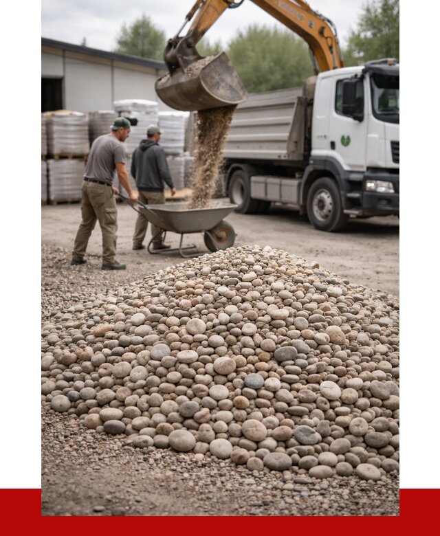 Галька декоративная в Коркине от 3322 р. за куб | ПРОНЕРУДКрк