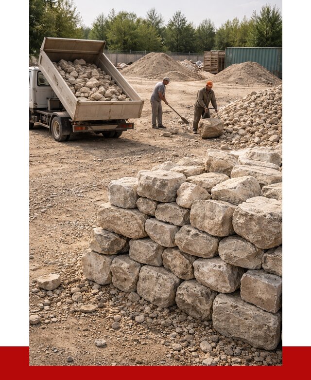 Бутовый камень известняковый в Коркине от 4360 р. | ПРОНЕРУДКрк