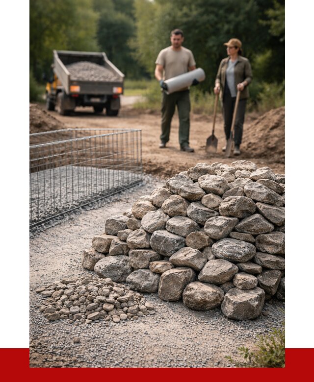 Камень для габионов фракция 100-200 в Коркине от 4983 р. | ПРОНЕРУДКрк