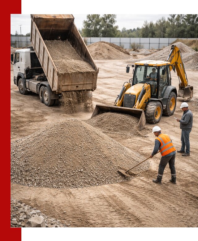 Поставка и доставка ПГС С4 в мешках и самосвалах в Коркине