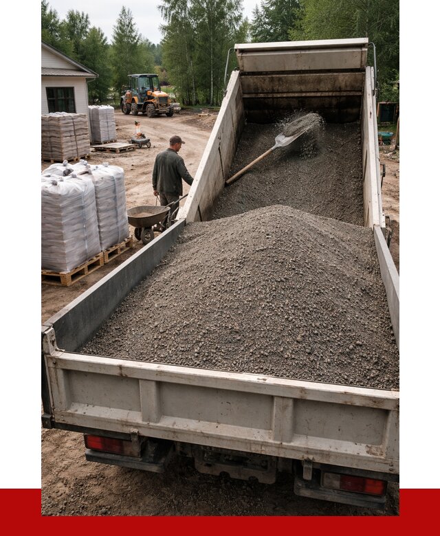 ЩПС с доставкой в Коркине от 2180 р. за куб | ПРОНЕРУДКрк