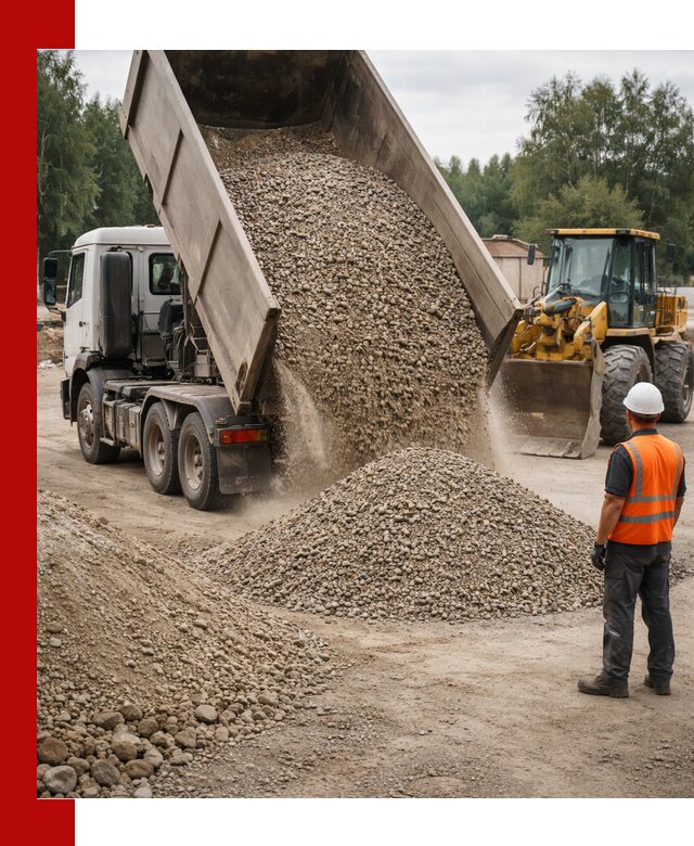 Доставка щпс в Коркине — щебеночно-песчаная смесь под заборы и дорожки