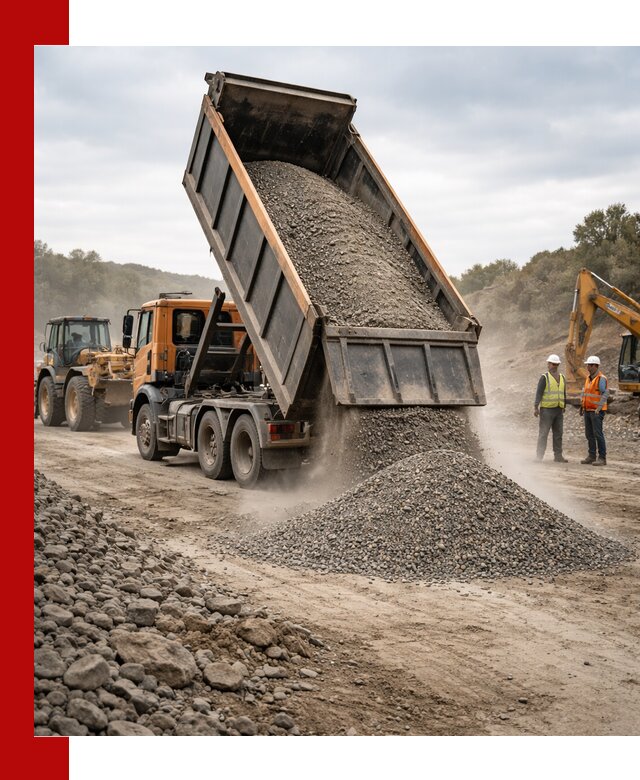 Щебёночно-песчаная смесь ЩПС С1 с доставкой в Коркине