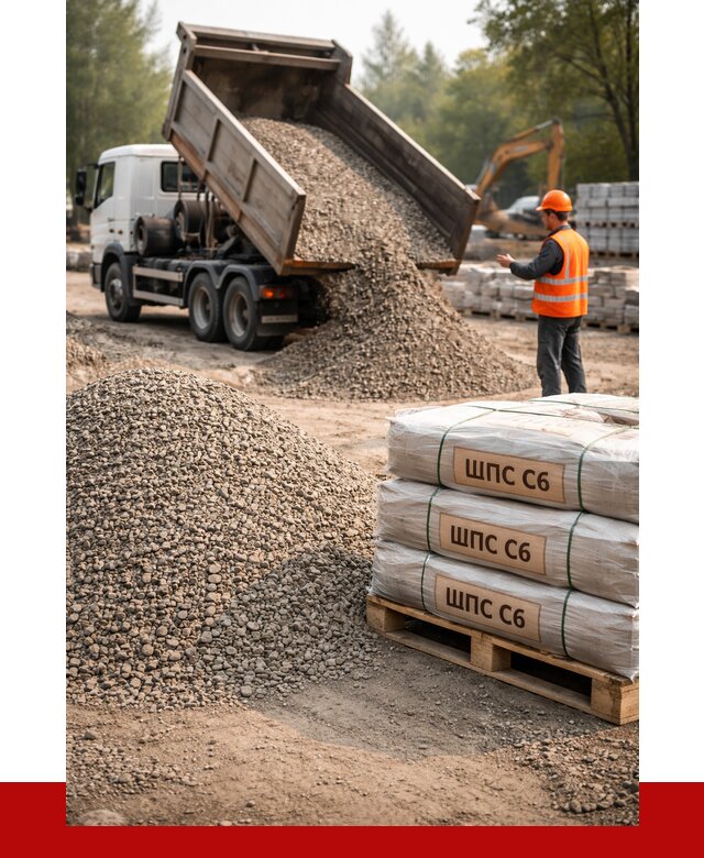 ЩПС С6 в Коркине с доставкой от 2284 р. за куб | ПРОНЕРУДКрк