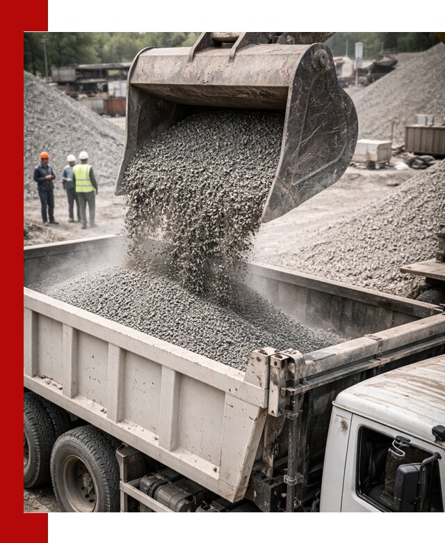 Отсев и крошка для строительства и дорожных работ в Коркине