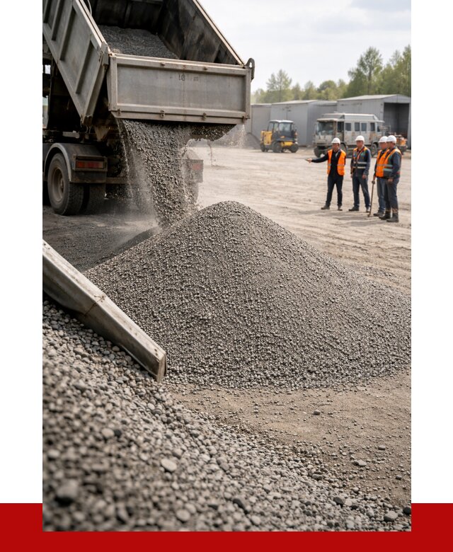 Гравийный отсев 0-5 в Коркине от 1246 р. с доставкой | ПРОНЕРУДКрк