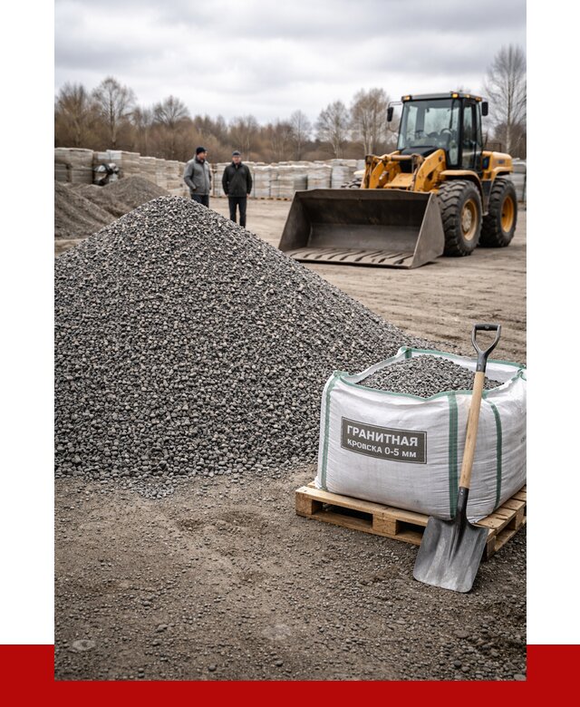 Купить гранитную крошку в Коркине от 4983 р. с доставкой | ПРОНЕРУДКрк