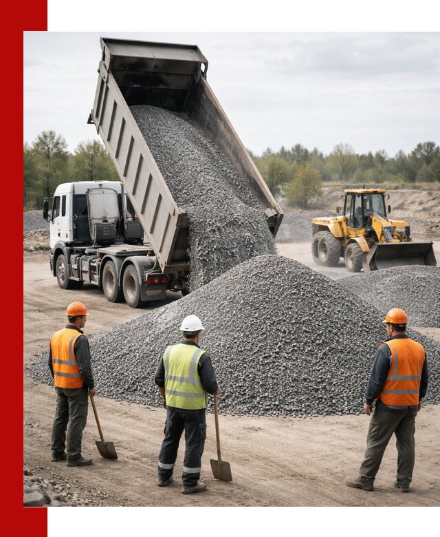 Доставка и продажа гранитной крошки в Коркине