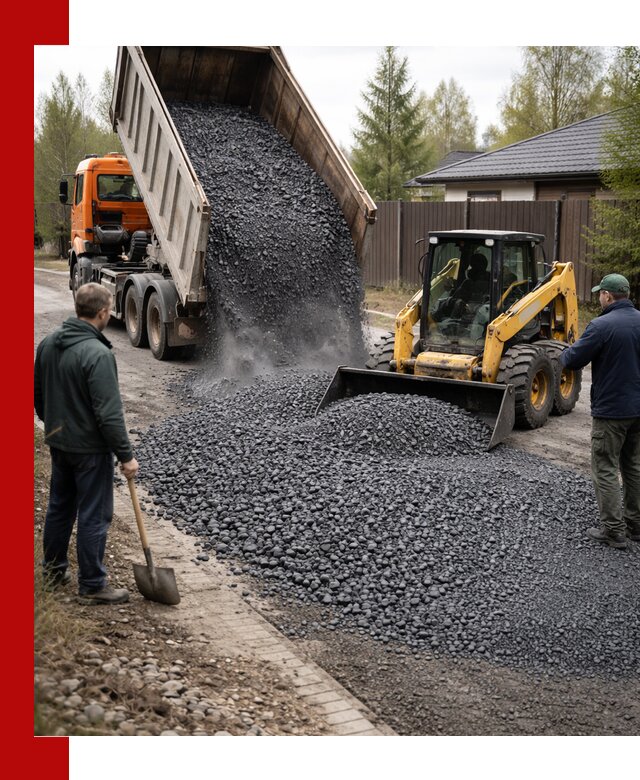 Крошка габбро с доставкой в Коркине для строительных работ