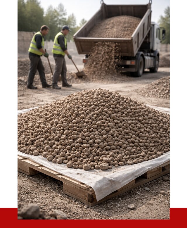 Керамзит фракция 5-10 в Коркине от 4360 р. с доставкой | ПРОНЕРУДКрк