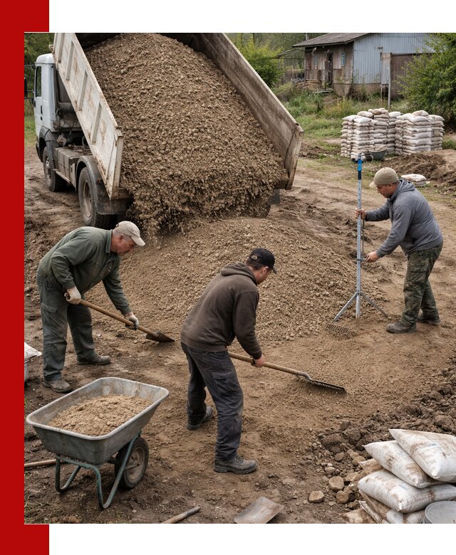 Керамзитовый песок с доставкой в Коркине оптом и в розницу