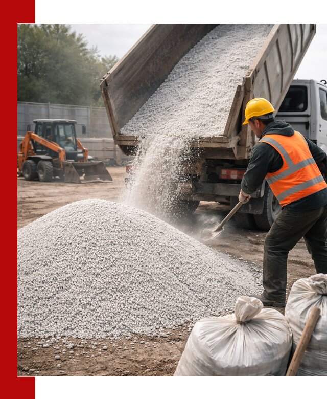 Доставка перлита вспученного в Коркине оптом и в розницу