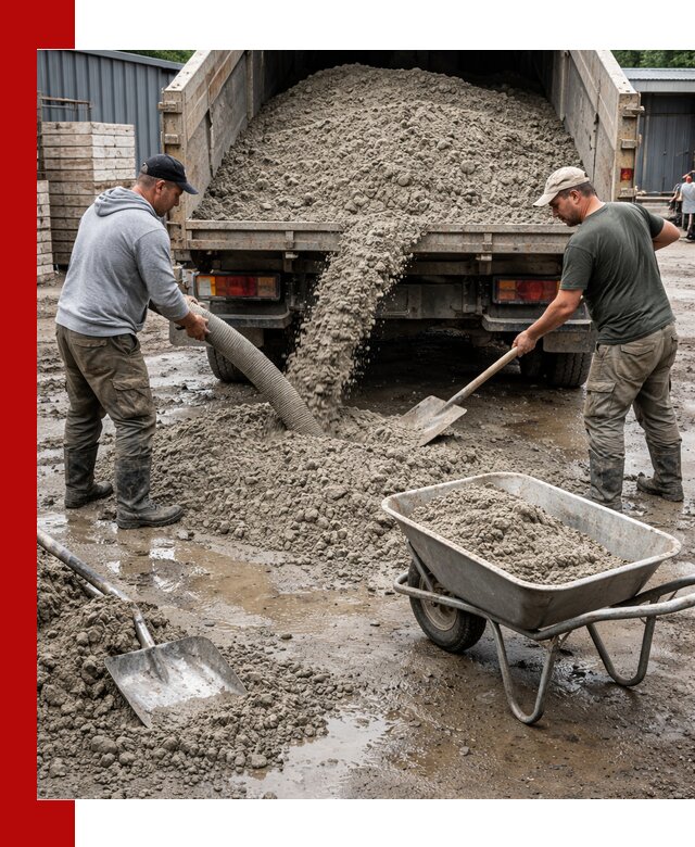 Цементно-песчаная смесь М150 доставка в Коркине