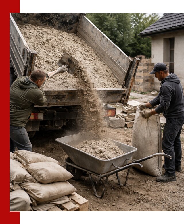 Качественная сухая смесь для кладки с доставкой в Коркине