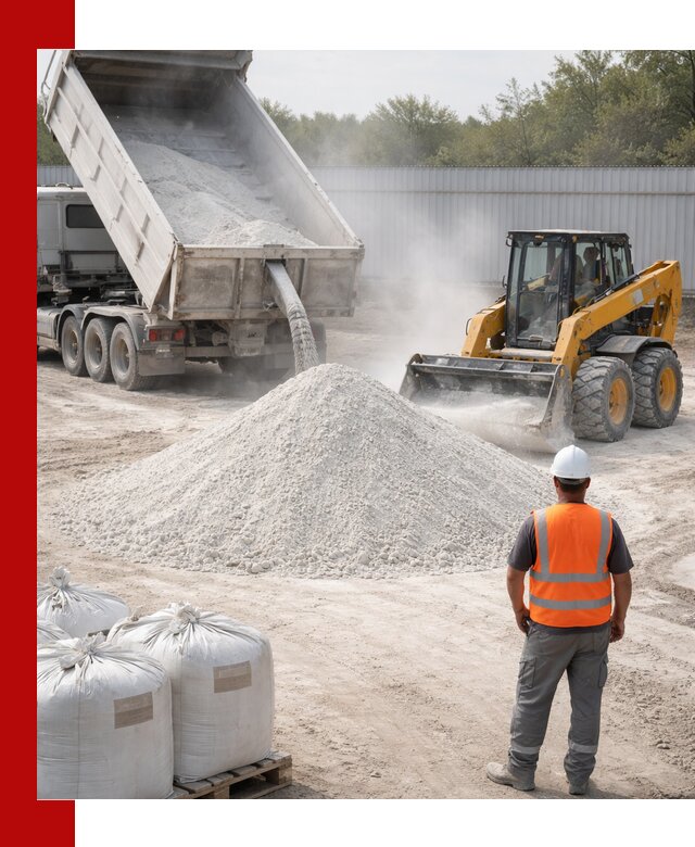 Доставка и продажа известняковой муки в Коркине