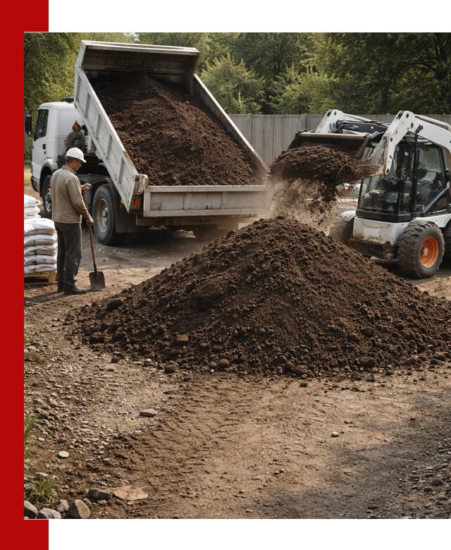 Доставка растительного грунта в Коркине от производителя оптом и в розницу