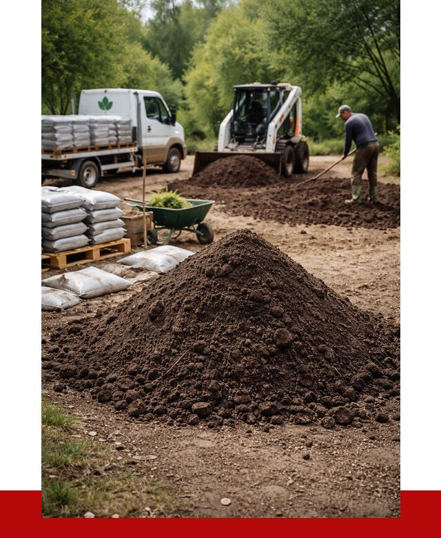 Грунт для озеленения с доставкой в Коркине от 1869 р. | ПРОНЕРУДКрк