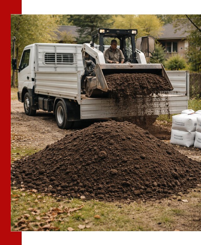 Доставка садовой земли в больших объёмах в Коркине