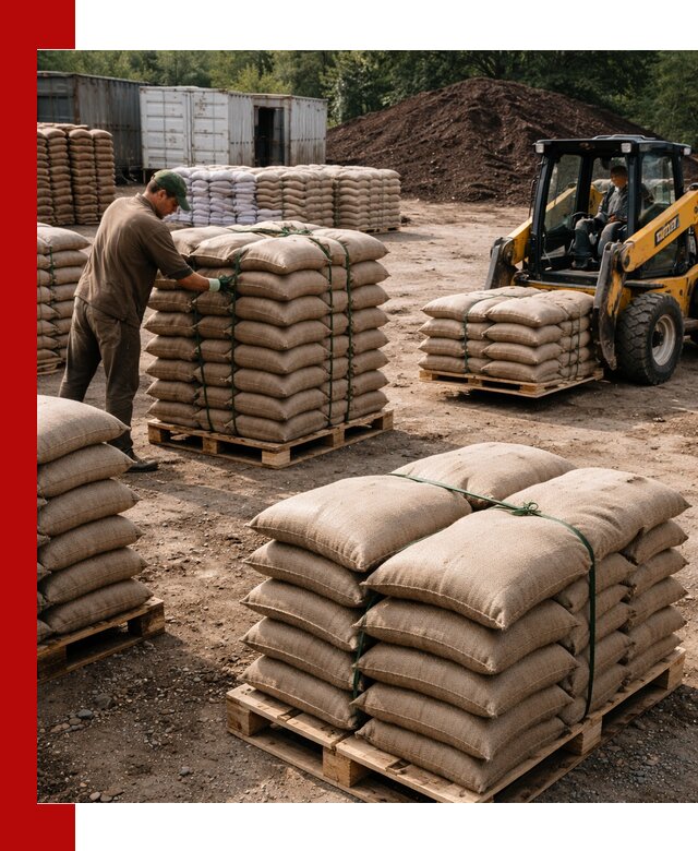 Доставка торфа в мешках по выгодным ценам в Коркине