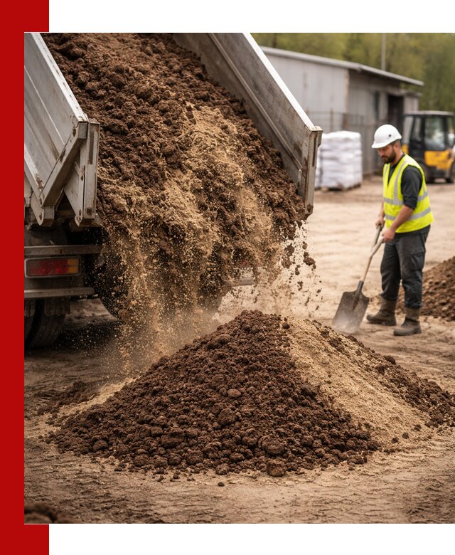 Доставка торфо-песчаной смеси в Коркине для строительства и озеленения