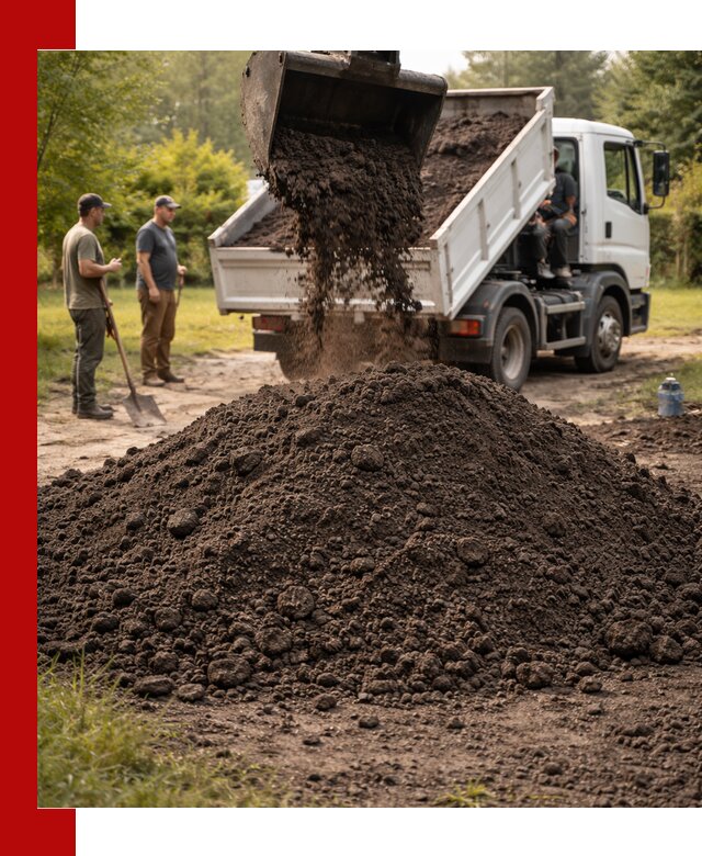 Доставка и продажа чернозема в Коркине оптом и в розницу